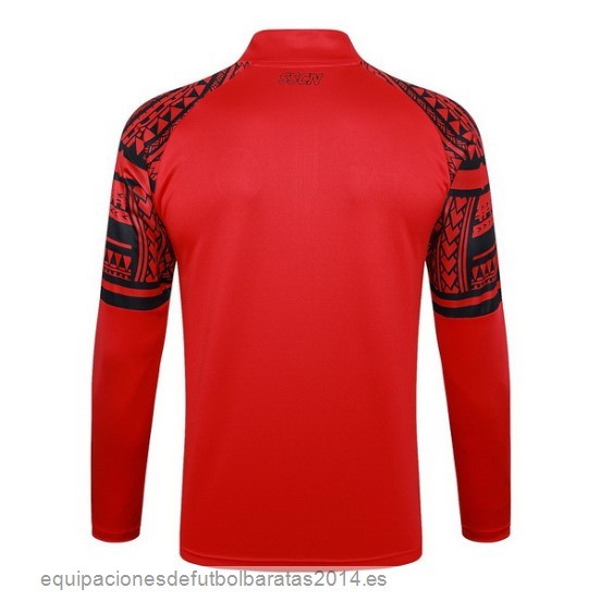 Nuevo Sudadera Entrenamiento Napoli 23/24 Rojo Baratas